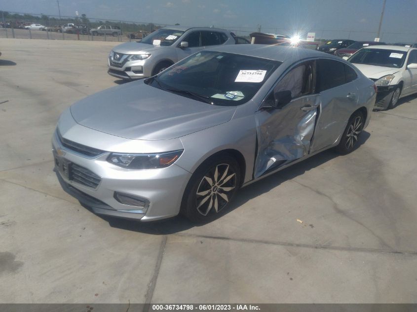 2017 CHEVROLET MALIBU LT - 1G1ZE5ST8HF229153