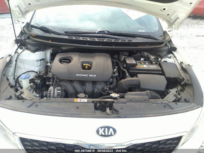 2017 KIA FORTE LX - 3KPFK4A74HE021380