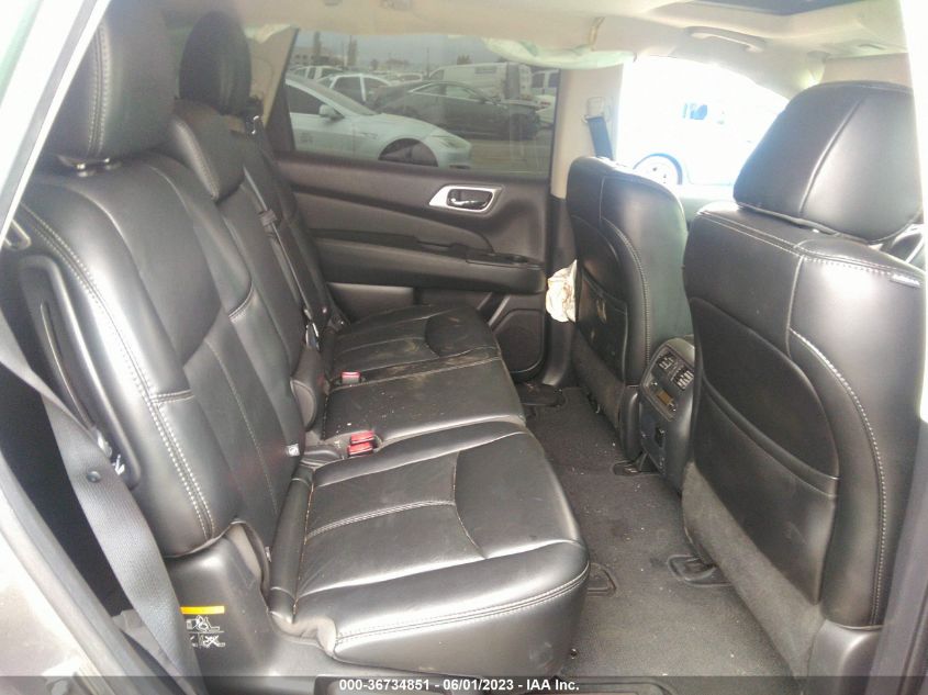 2017 NISSAN PATHFINDER SL - 5N1DR2MN0HC605053