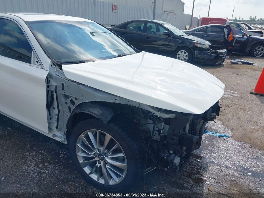 2019 INFINITI Q50 3.0T LUXE - JN1EV7AP4KM515934