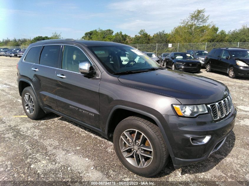 2017 JEEP GRAND CHEROKEE LIMITED - 1C4RJEBGXHC731637