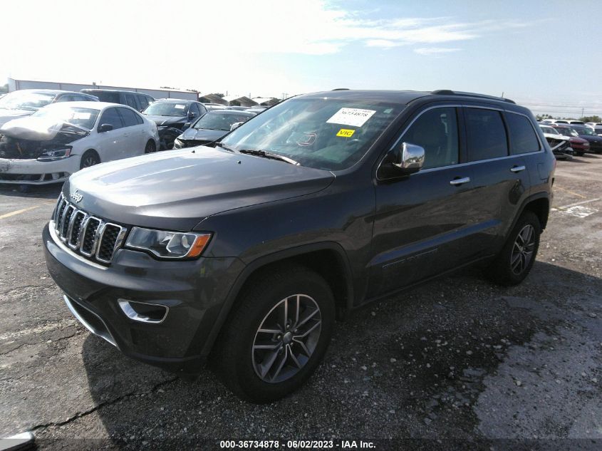2017 JEEP GRAND CHEROKEE LIMITED - 1C4RJEBGXHC731637