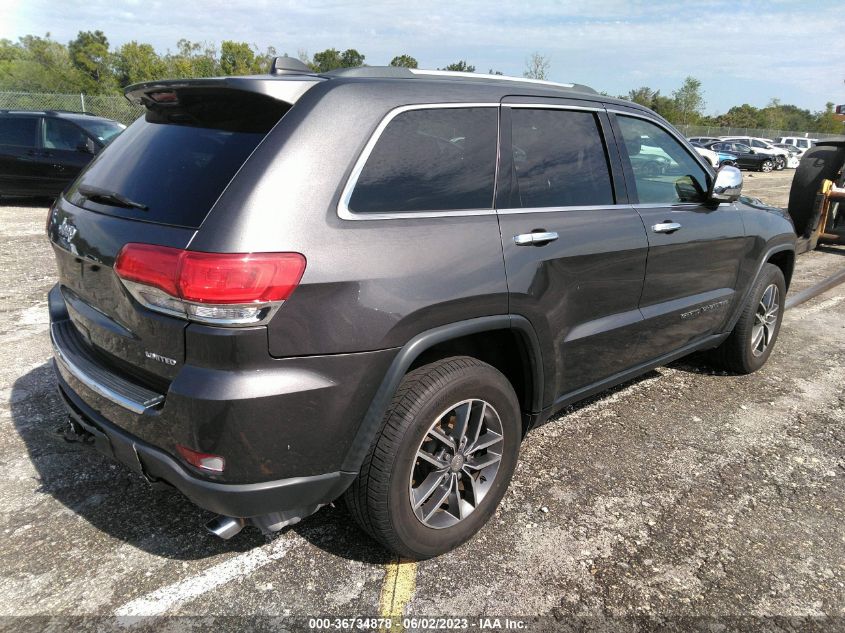 2017 JEEP GRAND CHEROKEE LIMITED - 1C4RJEBGXHC731637