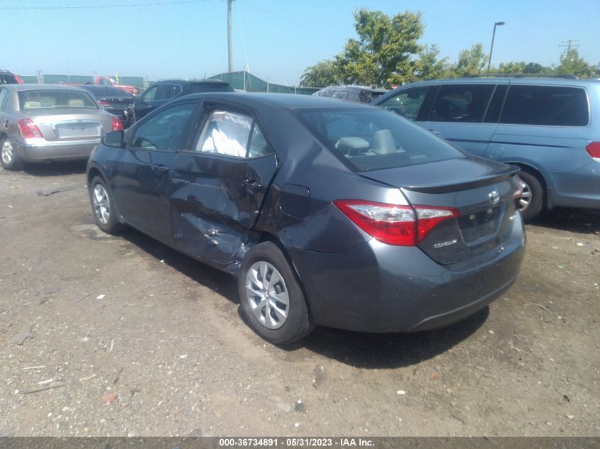 2015 TOYOTA COROLLA LE ECO - 5YFBPRHE4FP343823