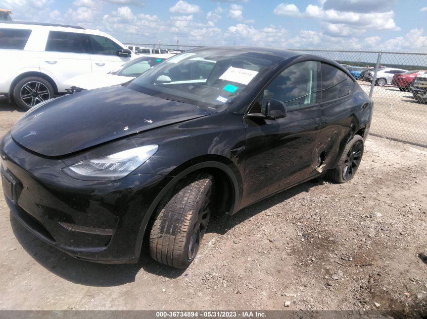 2021 TESLA MODEL Y LONG RANGE - 5YJYGDEE4MF071137