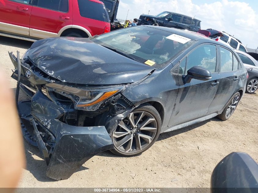 2020 TOYOTA COROLLA SE/NIGHTSHADE - 5YFS4RCEXLP016595
