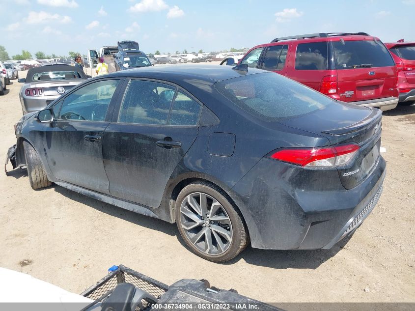 2020 TOYOTA COROLLA SE/NIGHTSHADE - 5YFS4RCEXLP016595