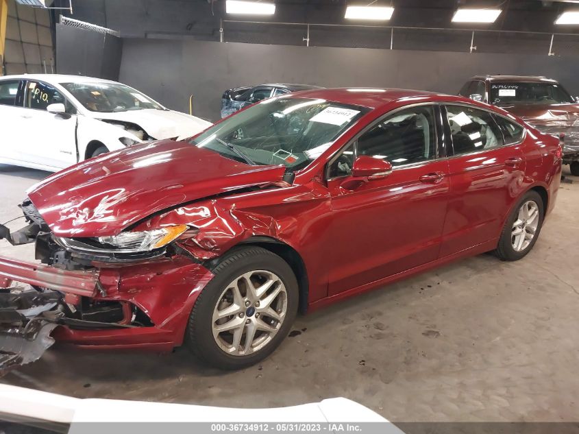 2016 FORD FUSION SE - 1FA6P0H73G5101981