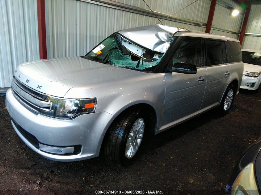 VIN 2FMGK5C87JBA02492 2018 FORD FLEX SEL