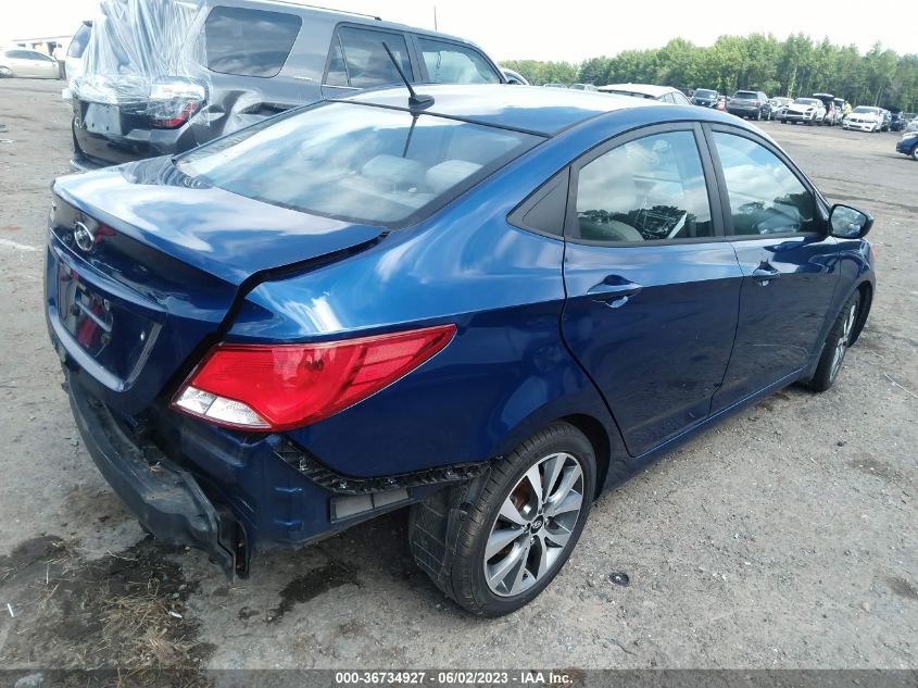2016 HYUNDAI ACCENT SE - KMHCU4AE5GU160487