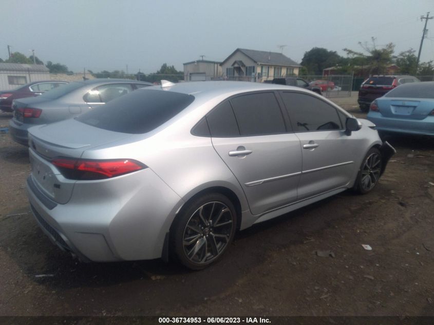 2020 TOYOTA COROLLA SE - JTDP4RCEXLJ004036