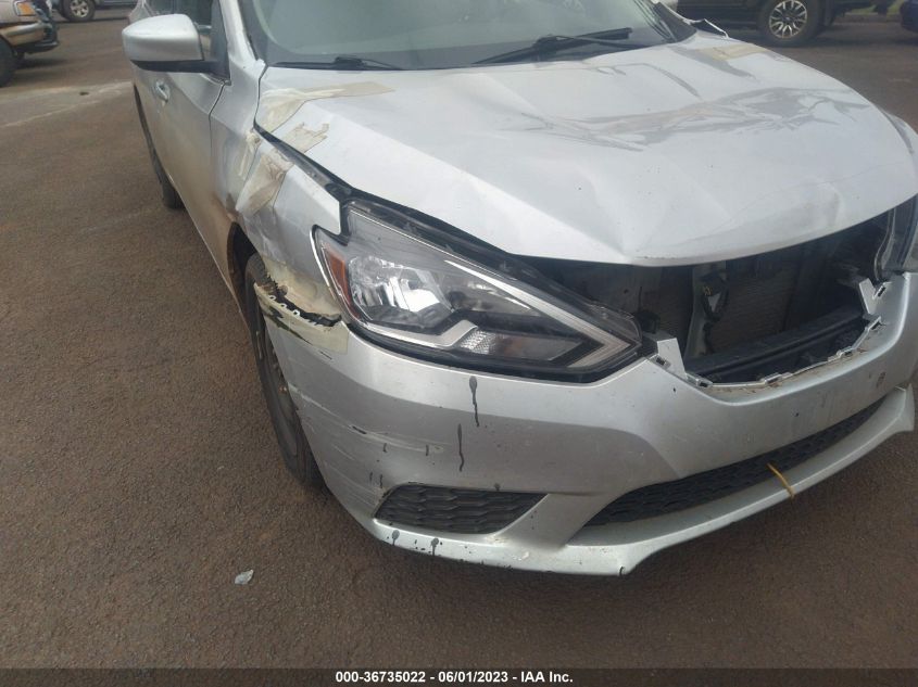 2016 NISSAN SENTRA SR/SL/S/SV/FE+ S - 3N1AB7AP0GY292299