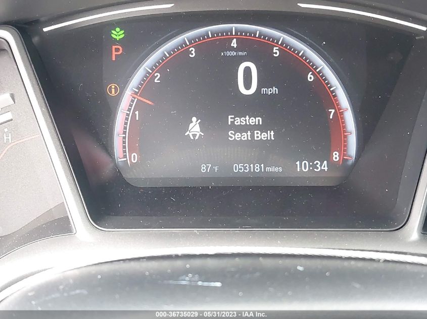 2020 HONDA CIVIC SEDAN SPORT - 19XFC2F84LE011931