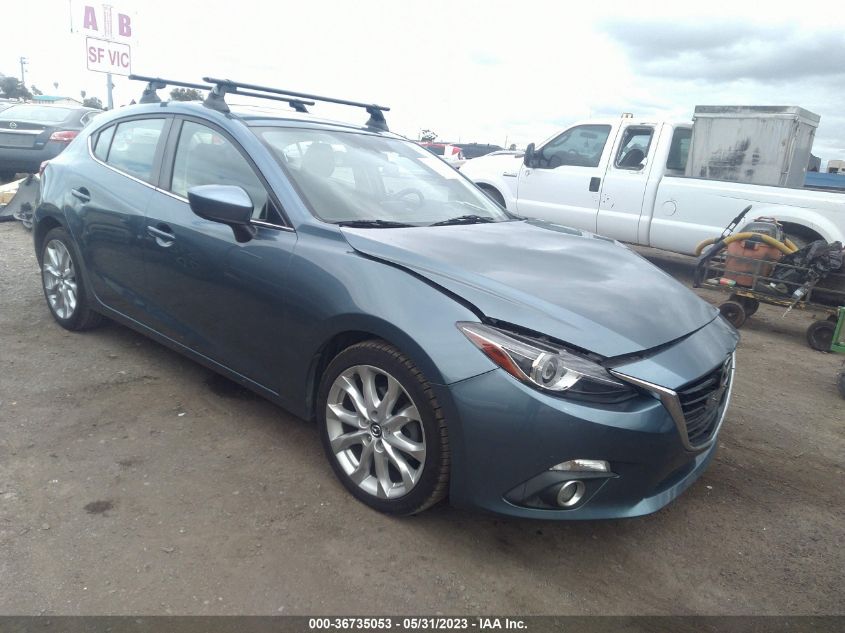 2015 MAZDA MAZDA3 S GRAND TOURING - JM1BM1M35F1238288