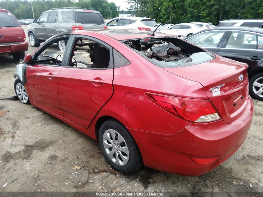 2016 HYUNDAI ACCENT SE - KMHCT4AE1GU960321