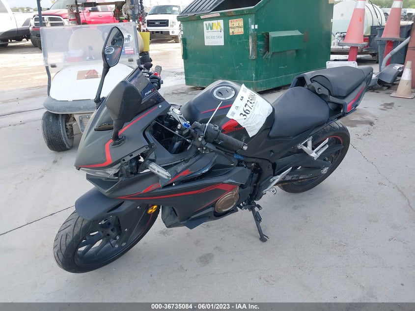 VIN MLHPC6259M5201631 2021 HONDA CBR500 RA