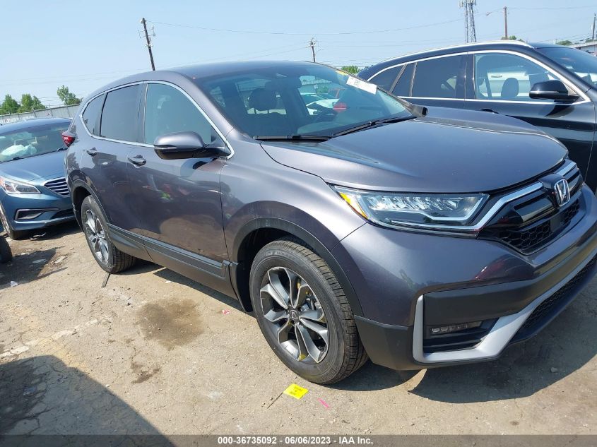 2021 HONDA CR-V HYBRID EX-L - 7FART6H82ME023982