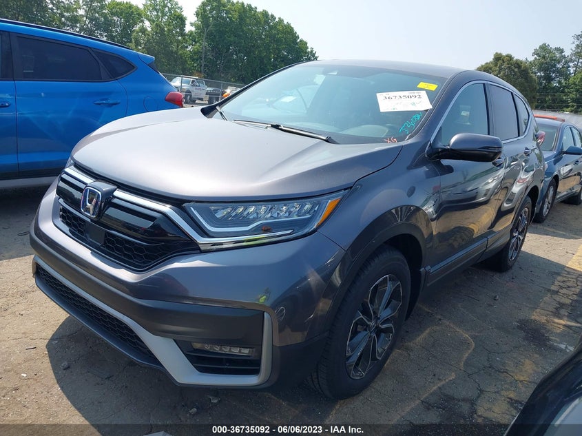 VIN 7FART6H82ME023982 2021 HONDA CR-V HYBRID EX-L