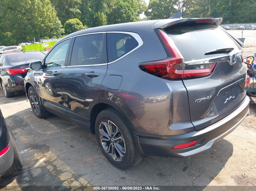 VIN 7FART6H82ME023982 2021 HONDA CR-V HYBRID EX-L