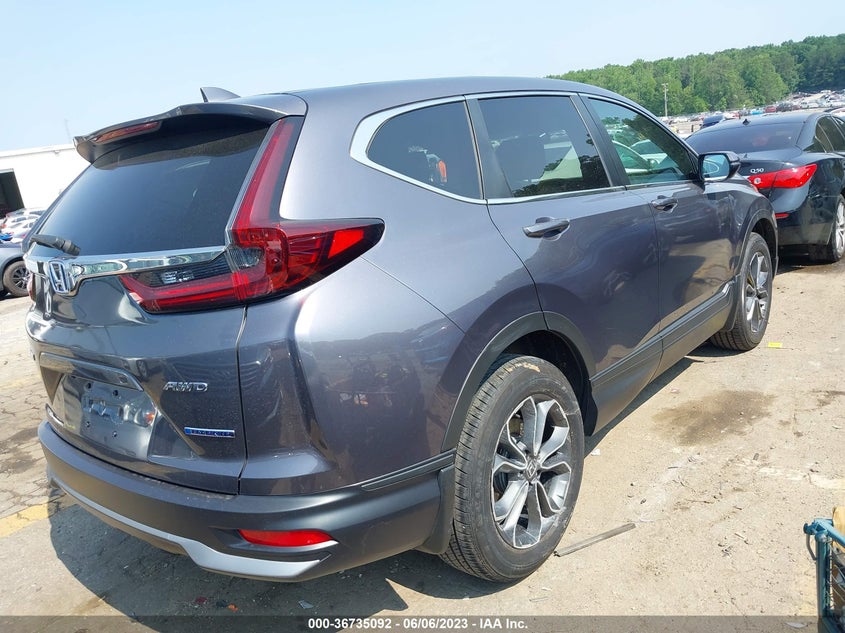 VIN 7FART6H82ME023982 2021 HONDA CR-V HYBRID EX-L