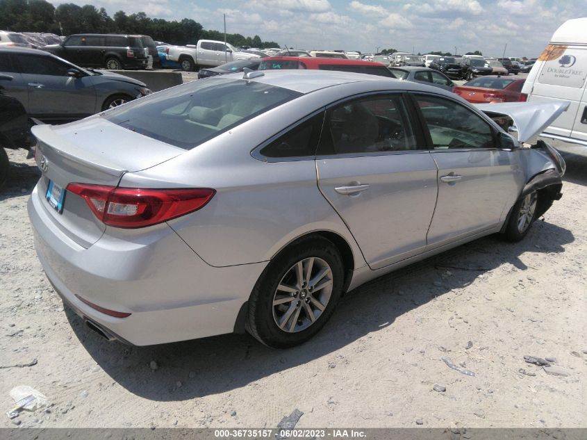 2015 HYUNDAI SONATA 2.4L SE - 5NPE24AF6FH212875