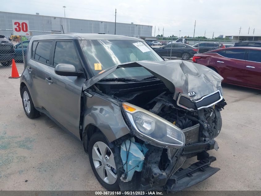 2015 KIA SOUL BASE - KNDJN2A26F7213925