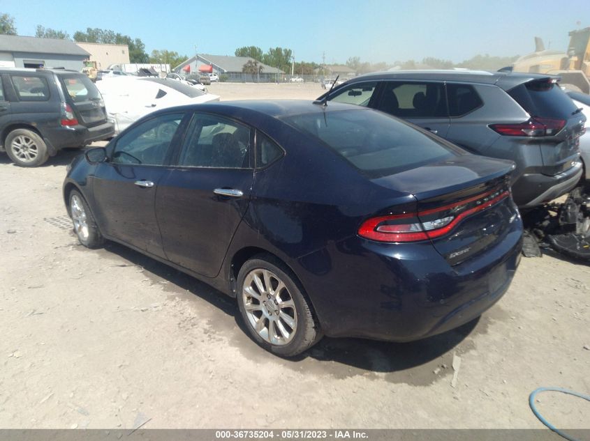 2013 DODGE DART LIMITED - 1C3CDFCA6DD143238