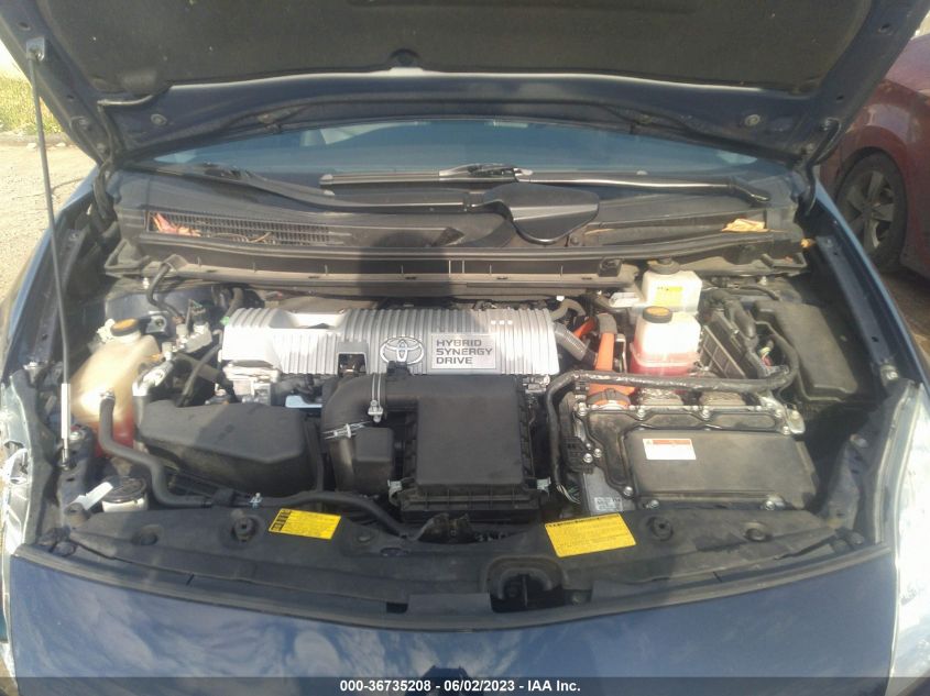 2013 TOYOTA PRIUS ONE/TWO/THREE/FOUR/FIVE - JTDKN3DU4D0337060