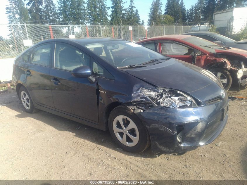 2013 TOYOTA PRIUS ONE/TWO/THREE/FOUR/FIVE - JTDKN3DU4D0337060