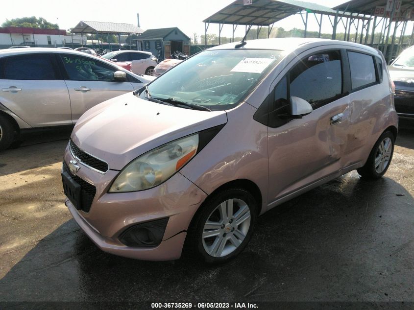 2013 CHEVROLET SPARK LT - KL8CD6S9XDC529369