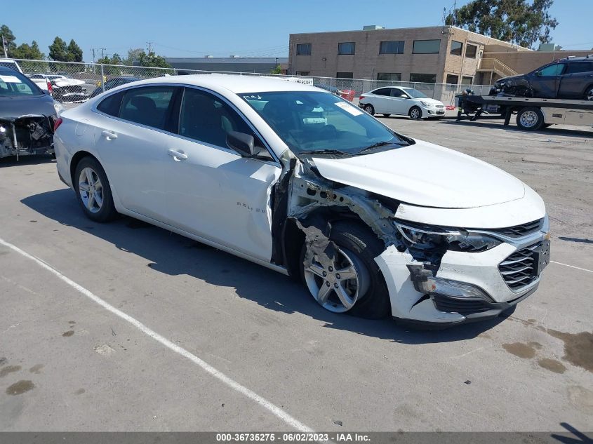 2019 CHEVROLET MALIBU LS - 1G1ZC5STXKF153741