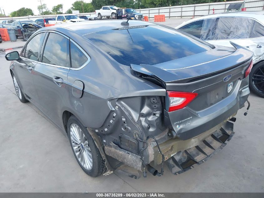 2014 FORD FUSION TITANIUM - 3FA6P0K90ER204859