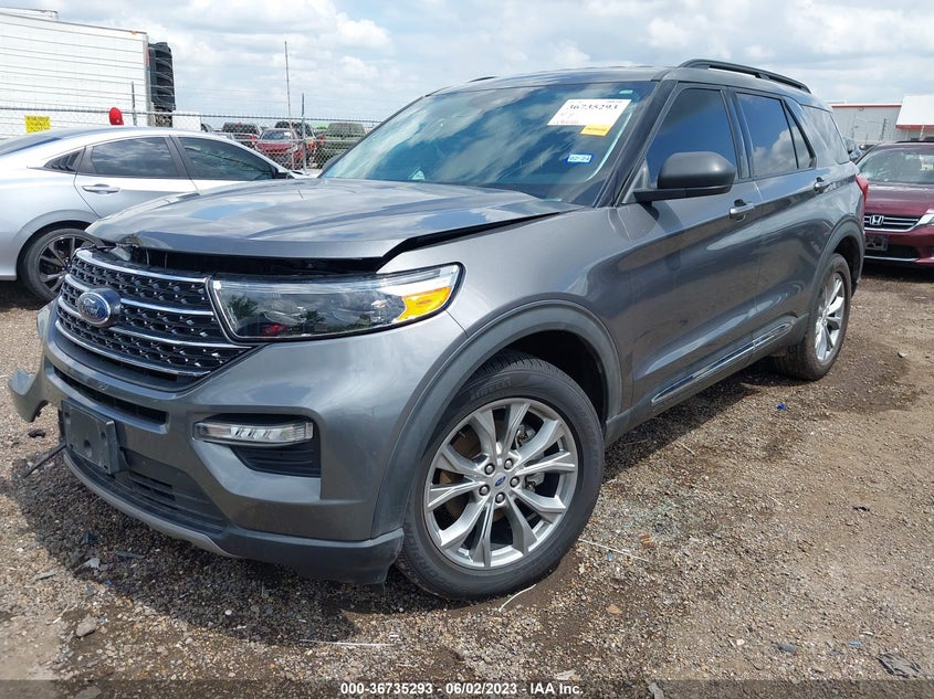 VIN 1FMSK7DH1MGA94586 2021 FORD EXPLORER XLT