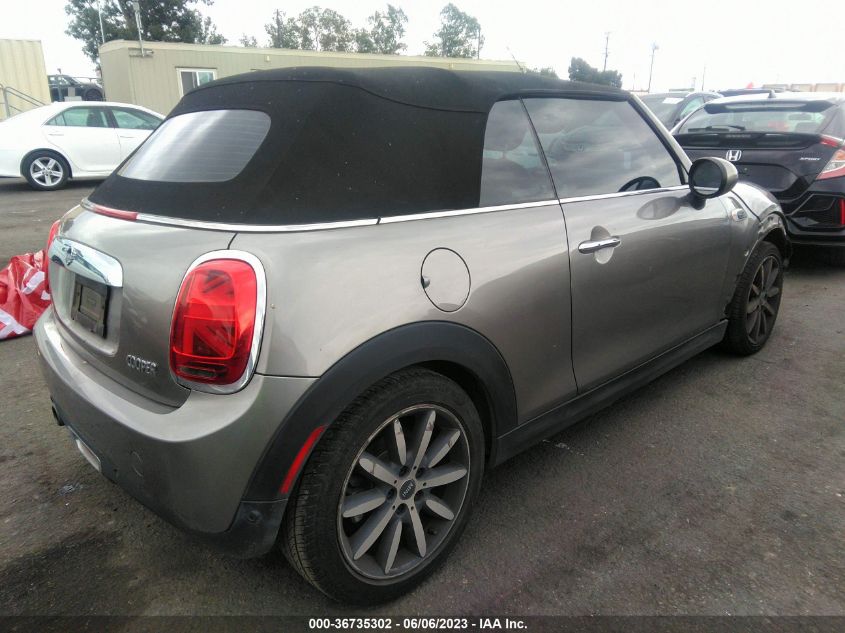 2019 MINI CONVERTIBLE COOPER WMWWG5C5XK3H08090