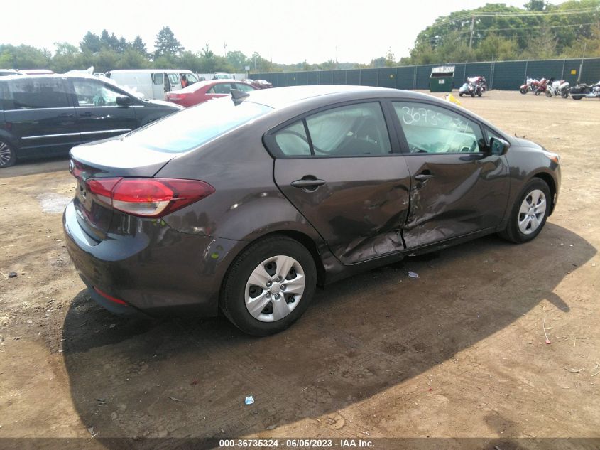 2017 KIA FORTE LX - 3KPFK4A70HE144075