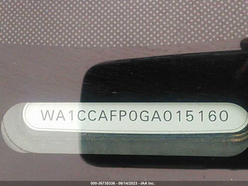 2016 AUDI SQ5 PREMIUM PLUS - WA1CCAFP0GA015160