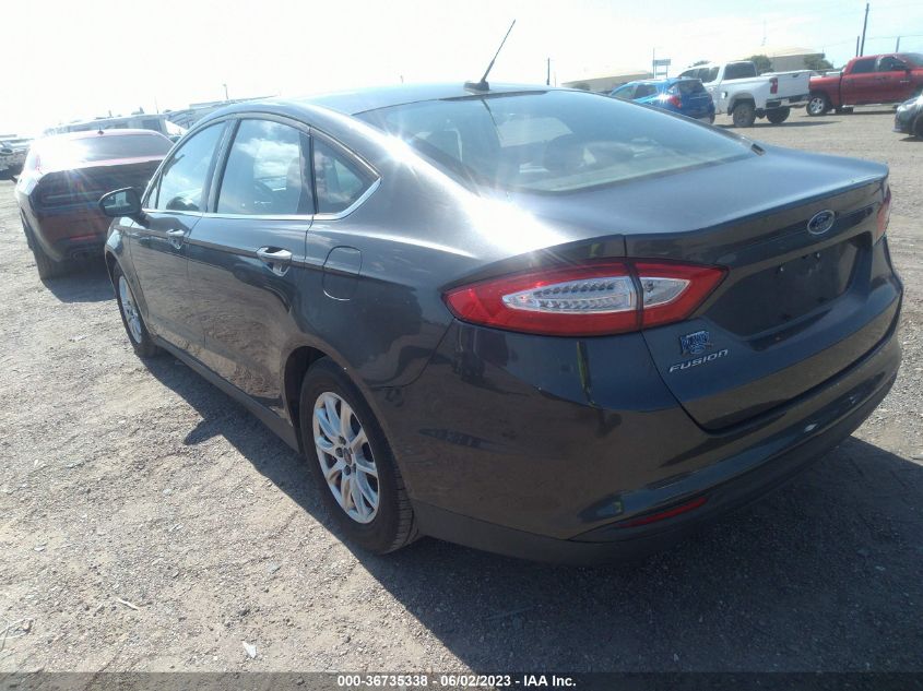 2016 FORD FUSION S - 1FA6P0G76G5122258