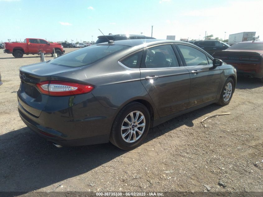 2016 FORD FUSION S - 1FA6P0G76G5122258