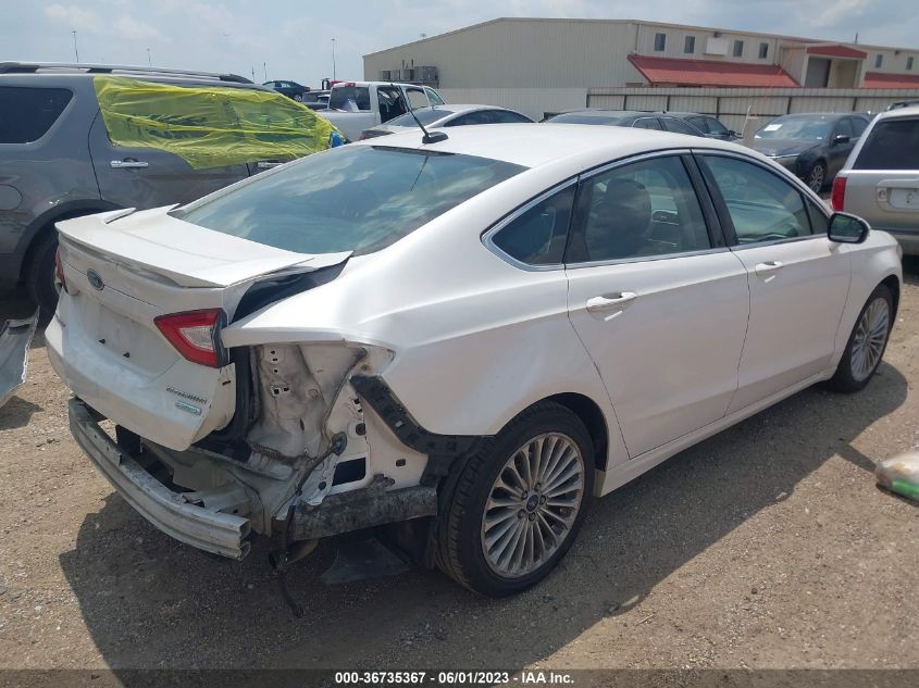 2016 FORD FUSION TITANIUM - 3FA6P0K90GR308626