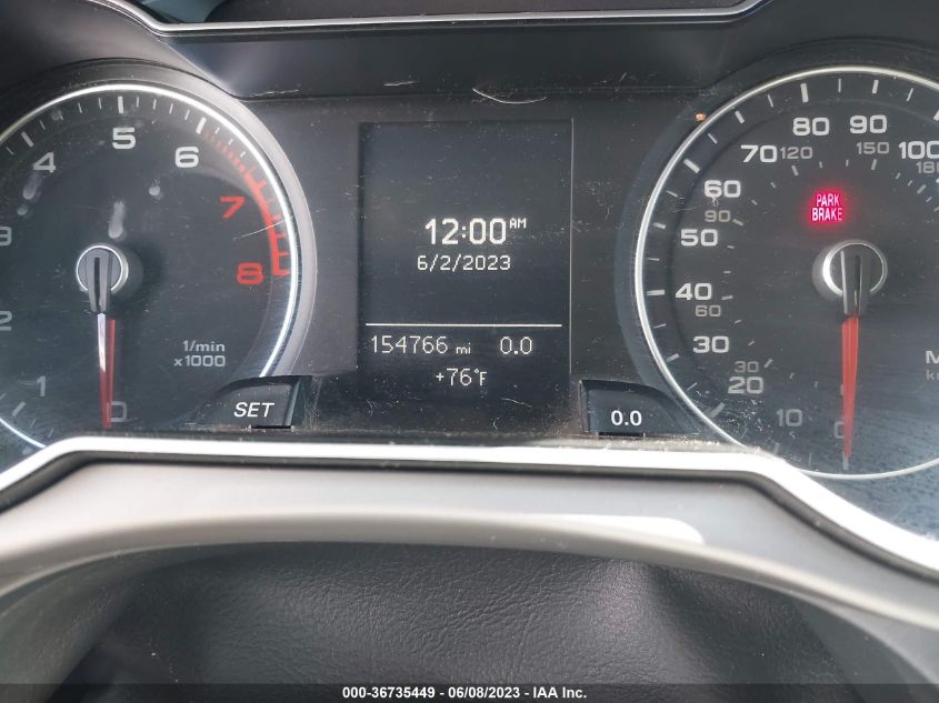 2013 AUDI A4 PREMIUM - WAUAFAFL0DN024587