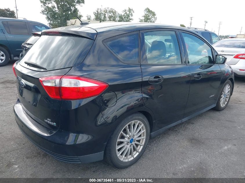 2013 FORD C-MAX HYBRID SE - 1FADP5AUXDL518641