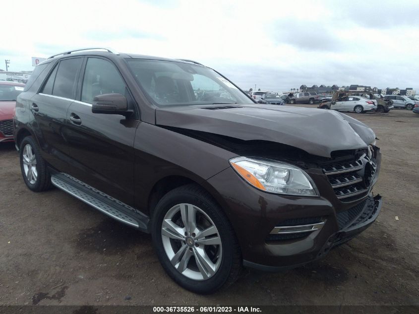 2013 MERCEDES-BENZ M-CLASS ML 350 BLUETEC - 4JGDA2EBXDA209617