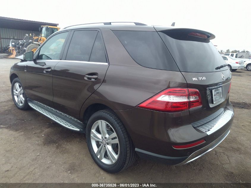 2013 MERCEDES-BENZ M-CLASS ML 350 BLUETEC - 4JGDA2EBXDA209617