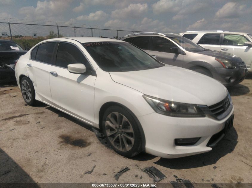 2014 HONDA ACCORD SEDAN SPORT - 1HGCR2F51EA252232