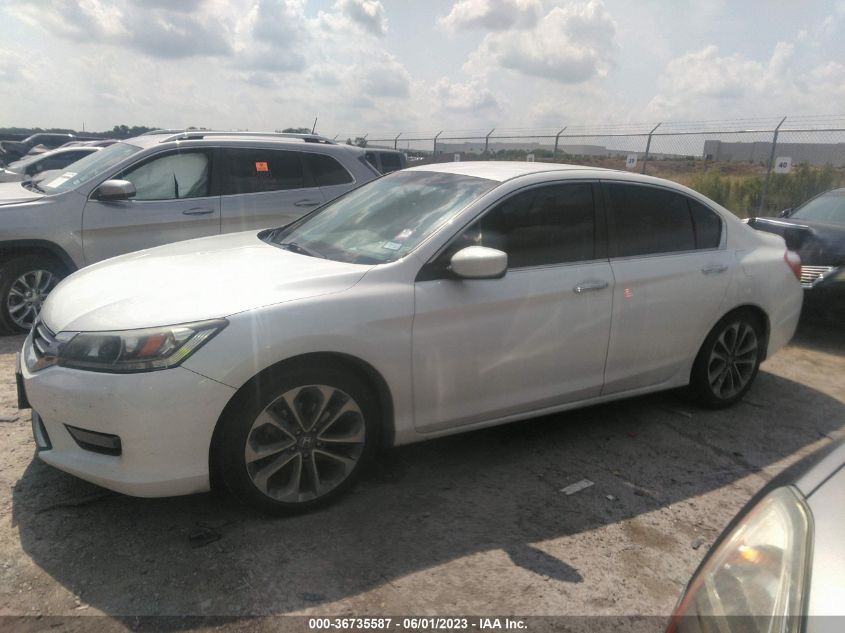 2014 HONDA ACCORD SEDAN SPORT - 1HGCR2F51EA252232