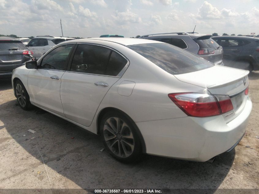 2014 HONDA ACCORD SEDAN SPORT - 1HGCR2F51EA252232
