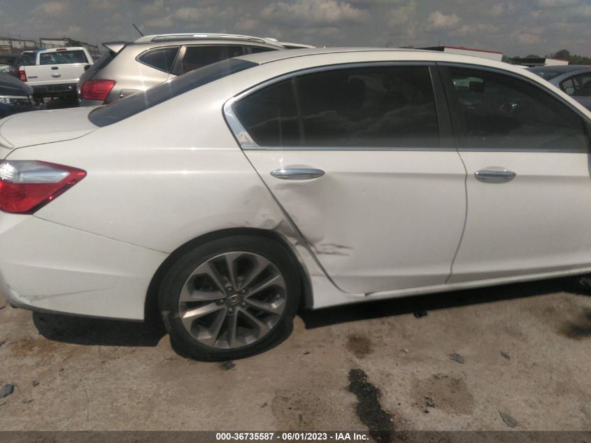 2014 HONDA ACCORD SEDAN SPORT - 1HGCR2F51EA252232