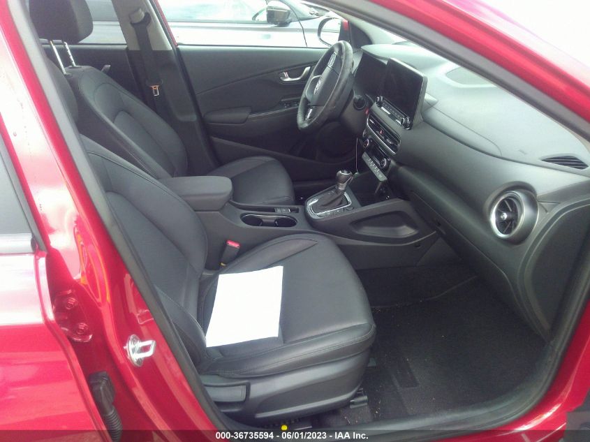 2022 HYUNDAI KONA LIMITED - KM8K53A33NU837325