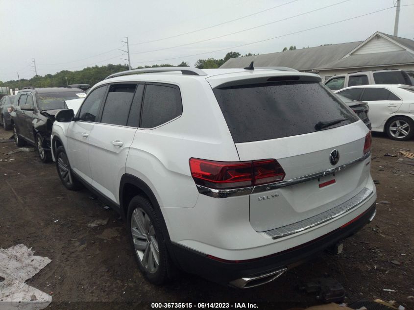 2021 VOLKSWAGEN ATLAS 3.6L V6 SEL - 1V2BR2CA3MC506634