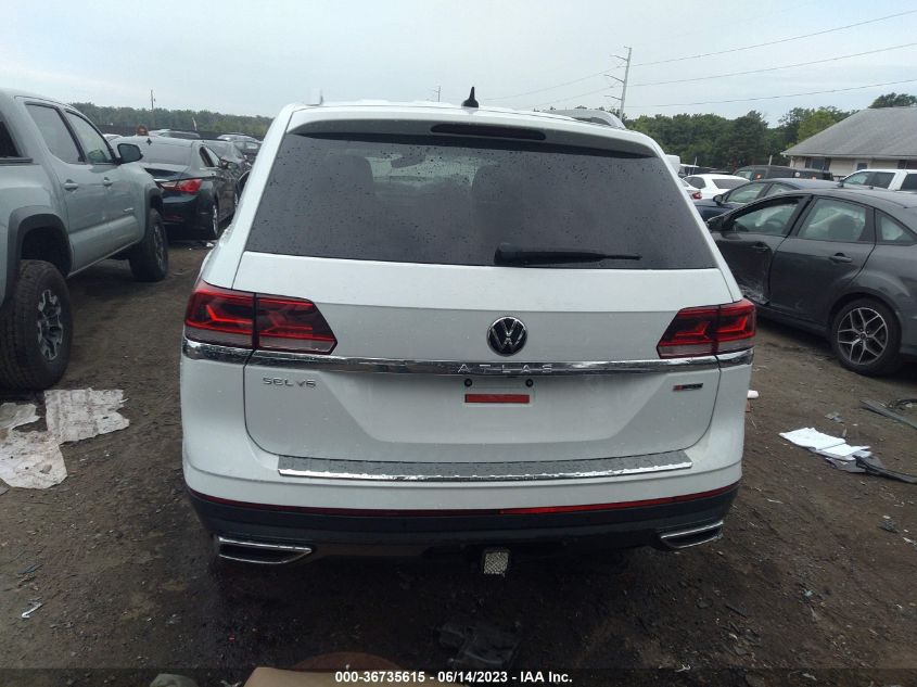 2021 VOLKSWAGEN ATLAS 3.6L V6 SEL - 1V2BR2CA3MC506634